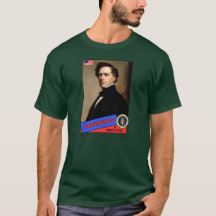 Camiseta Tarjeta de béisbol de Franklin Pierce