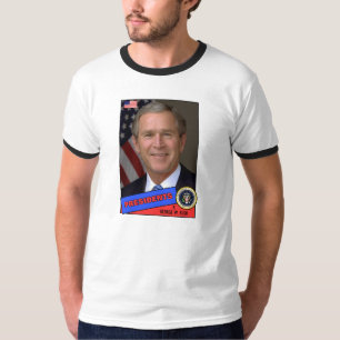 Camiseta Tarjeta de béisbol de George W. Bush