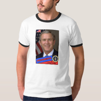 Camiseta Tarjeta de béisbol de George W. Bush
