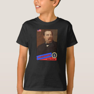 Camiseta Tarjeta de béisbol de Grover Cleveland
