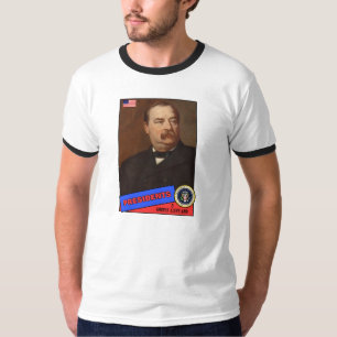 Camiseta Tarjeta de béisbol de Grover Cleveland