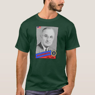 Camiseta Tarjeta de béisbol de Harry S. Truman