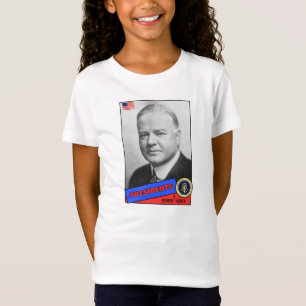 Camiseta Tarjeta de béisbol de Herbert Hoover