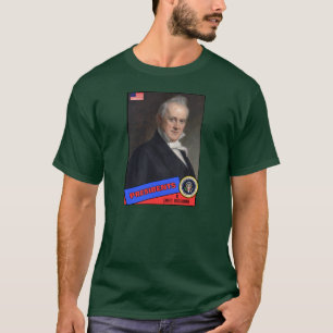 Camiseta Tarjeta de béisbol de James Buchanan