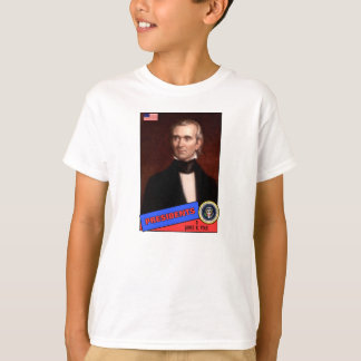 Camiseta Tarjeta de béisbol de James K. Polk