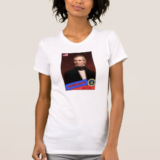 Camiseta Tarjeta de béisbol de James K. Polk