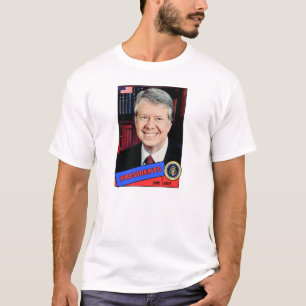 Camiseta Tarjeta de béisbol de Jimmy Carter