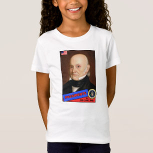 Camiseta Tarjeta de béisbol de John Quincy Adams