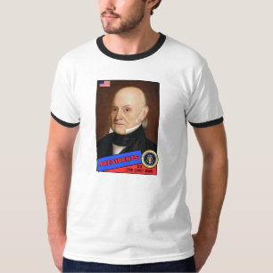 Camiseta Tarjeta de béisbol de John Quincy Adams