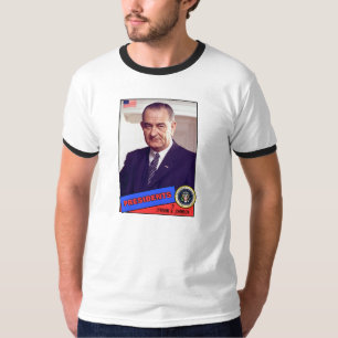 Camiseta Tarjeta de béisbol de Lyndon B. Johnson