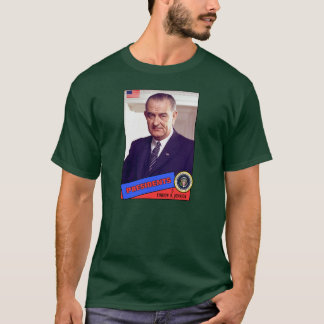 Camiseta Tarjeta de béisbol de Lyndon B. Johnson