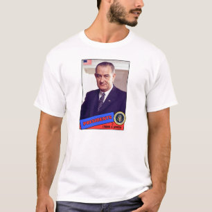 Camiseta Tarjeta de béisbol de Lyndon B. Johnson