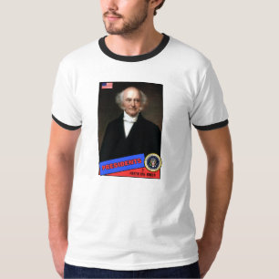 Camiseta Tarjeta de béisbol de Martin Van Buren