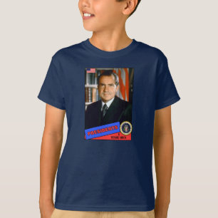 Camiseta Tarjeta de béisbol de Richard Nixon