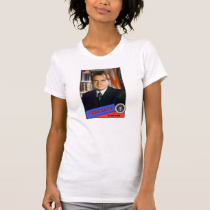 Camiseta Tarjeta de béisbol de Richard Nixon