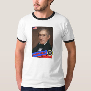 Camiseta Tarjeta de béisbol de William Henry Harrison