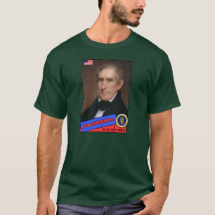 Camiseta Tarjeta de béisbol de William Henry Harrison