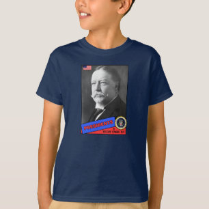Camiseta Tarjeta de béisbol de William Howard Taft