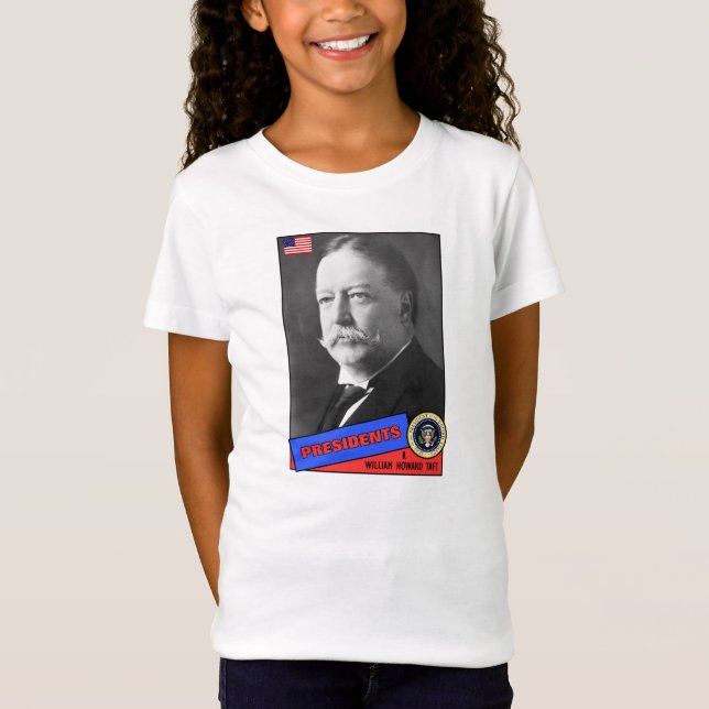 Camiseta Tarjeta de béisbol de William Howard Taft (Anverso)
