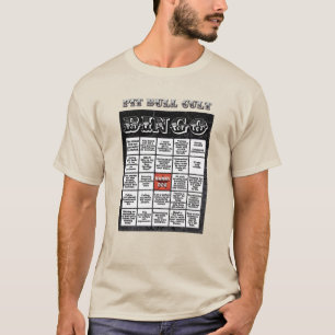 Camiseta Tarjeta de bingo de culto de pitón