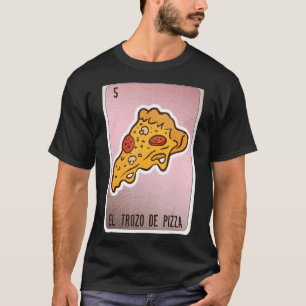 Camiseta Tarjeta de bingo jerga mexicana de lotería