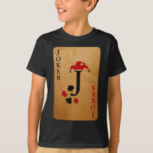 Camiseta Tarjeta De Broker Disfrazarse De Tarjetas Hallowee
