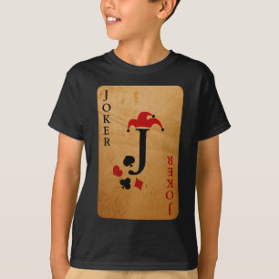 Camiseta Tarjeta De Broker Disfrazarse De Tarjetas Hallowee