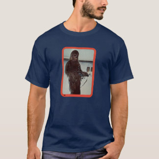 Camiseta Tarjeta de Colección Vintage de Chewbacca