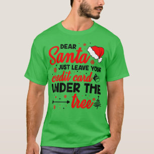 Camiseta Tarjeta De Crédito Presente Chiste Humor Divertido