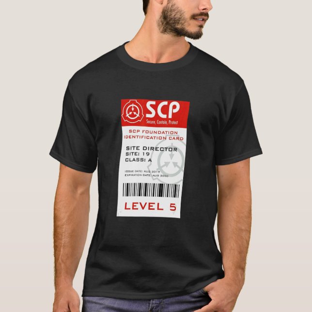Camiseta Tarjeta de Directores de Clase A de la Fundación S (Anverso)