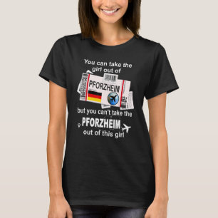 Camiseta Tarjeta de embarque de Pforzheim - Chica de Pforzh