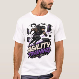Camiseta Tarjeta de Entrenamiento de Agilidad Cardio Rogue: