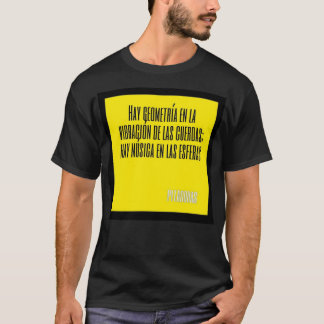 Camiseta Tarjeta de felicitación Pythagoras