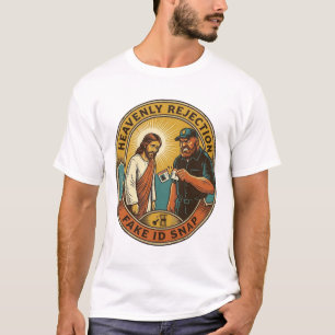 Camiseta Tarjeta de identificación falsa de Jesús confiscad