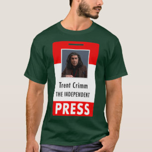 Camiseta Tarjeta de identificación Trent Crimm 2