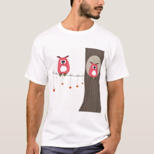 Camiseta Tarjeta de la tarjeta del día de San Valentín co