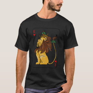 Camiseta Tarjeta De León Oz Rey De La Selva Mago De Oz Cowa