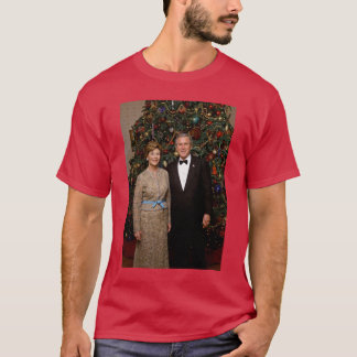 Camiseta Tarjeta de Navidad del Presidente estadounidense G