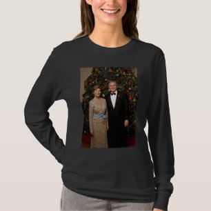 Camiseta Tarjeta de Navidad del presidente estadounidense G