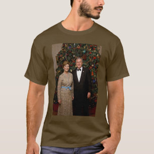 Camiseta Tarjeta de Navidad del Presidente estadounidense G