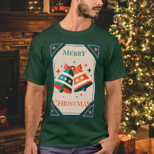 Camiseta Tarjeta de navidades - Navidades Jingle Bells y St