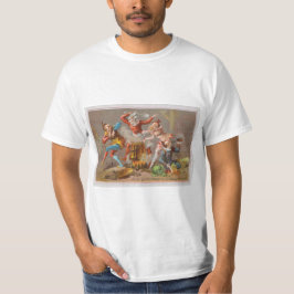Camiseta Tarjeta de Navidades tradicionales de época