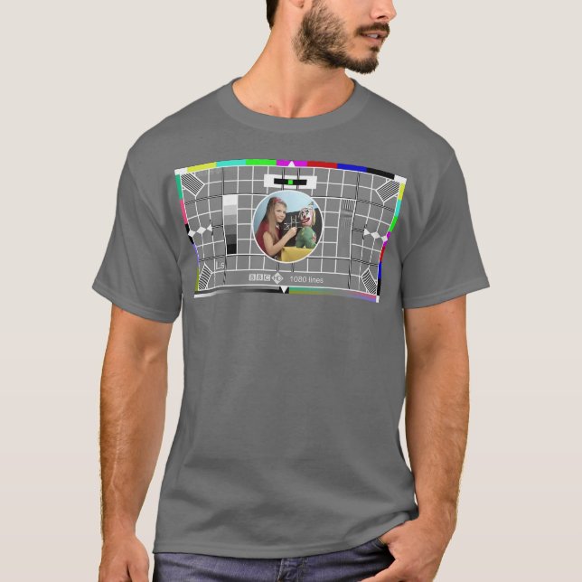 Camiseta Tarjeta de prueba BBC 1970 (Anverso)