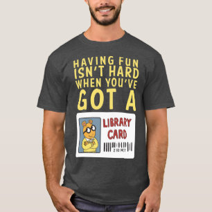 Camiseta Tarjeta de regalo de la biblioteca Arthur