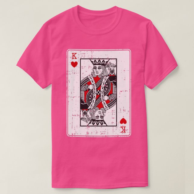 Camiseta Tarjeta de reproducción de Guay Día de San Valentí (Diseño del anverso)