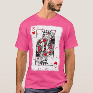 Camiseta Tarjeta de reproducción de Guay Día de San Valentí