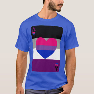 Camiseta Tarjeta de reproducción de hielo Asexual y Biromán