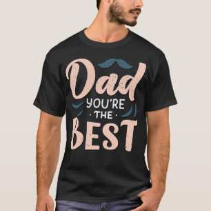 Camiseta tarjeta de saludo del día del padre 1