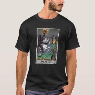 Camiseta Tarjeta de Tarot de la Muerte Jinete sin Cabeza Gó