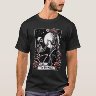 Camiseta Tarjeta de Tarot de Propuesta de Compromiso Fiesta